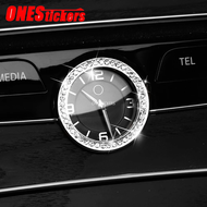 Car Accessories Central Clock Table Watch Ring Diamond Trim Cover For Mercedes Benz C E S CLS GLC W205 W212 W213 W222 W218 X253