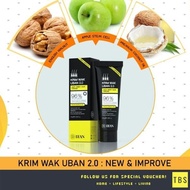 LATEST EDITION Krim Wak Uban 2.0 Hair Growth Treatment Cream (Prevents Grey Hair, Dandruff & Hair Lo