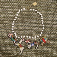 Mushroom x Tamao 頸鏈 (刺繡動物：馬、兔…)