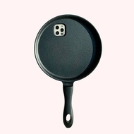 [2023มาแรง] ฝาหลังหม้อกระทะทอดใหม่สำหรับ iPhone 13 12 11 Pro Max 13 Mini 10X7 8 6S Plus XR XS Max Hu