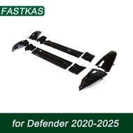 for Land Rover Defender 90 car door plank kit gloss black replace accessories body protect kit