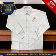 KEMEJA BPS Shirt, Central Statistics Body K1 White