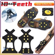 APPEAEA Ice Claw, Anti-Slip 10 Teeth Ice Gripper Spike,  Spike Universal Shoes Crampons For Shoes