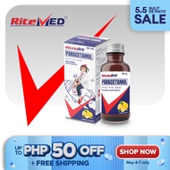 RiteMED Paracetamol 120mg/5 mL Syrup 60mL 1 Bottle (Relief Of Minor Aches And Pains)