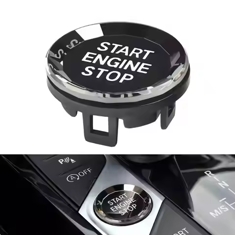 Crystal Style Engine Start Stop Push Button Switch Cover Fit For BMW 1/2/3/4/8 Serie X5 G05 X6 G06 X