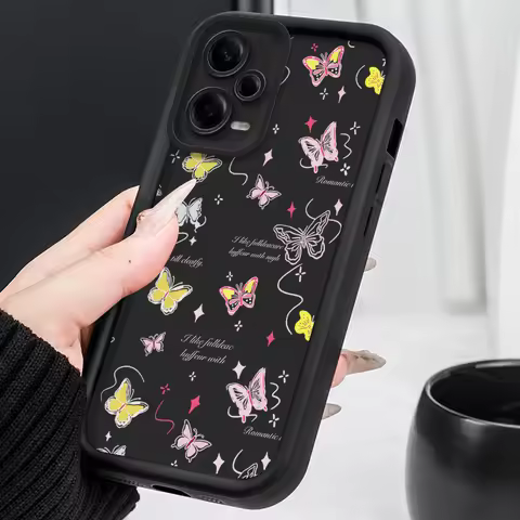 Shockproof Colored Bowknot Case for Xiaomi Redmi A5 A4 A3 A3X A2 A1 Plus 13X Redmi K80 Ultra K70 K70