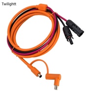 WILI Universal Solar Power Cable Solar Connector to DC7909 8020 Male Connectors Charging Cord Compat