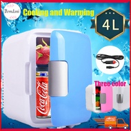 ❀Free shipping❀4L car refrigerator mini cold and warm Dual-Use small 12V car refrigerator small refrigerator mini refrigerator peti ais mini