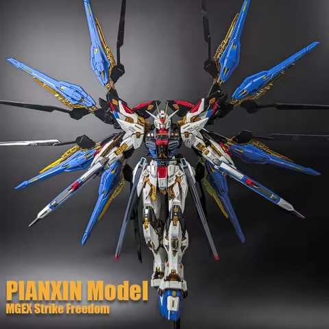 In Stock PIANXIN Strike Freedom Model MG 1/100 MGEX Assembly Model Kit KO Ver Action Figures Robot P