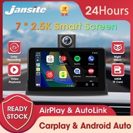 Jansite DVR Portable Driving Recorder Android Touch Screen Voice Control WiFi Dual Lens