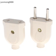junmeng888 2 Pin EU Plug Male Female electronic Connector Soet Wiring Power Extension Nice