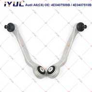 A Pair Front Upper Suspension Control Arm Curve For Audi A6 4F2 4FH 4F5 A6L C6 A8 VW Phaeton 3D2 4E0
