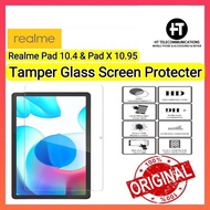 Realme Pad 10.4 & Pad X 10.95 Tablet HD Clear Scratch Protection Tempered Glass Screen Protector