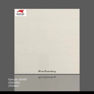 granit lantai Cream polos glosyy 201 Garuda 60x60