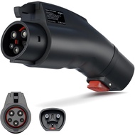 Wigoo Tesla to J1772 Charging Adapter [Fit for All J1772 EVs] Max 60A 250V, Adaptive Charging Power 