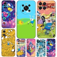 Case For Huawei y6 y7 2018 Honor 8A 8S Prime play 3e Phone Cover Soft Silicon Adventure Time