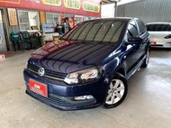 新達汽車 2014年 福斯 POLO 1.6 輕巧 開好 跑少 一手車 稅金減免 可全貸