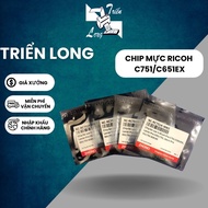 RICOH C751/C651ex photocopy ink Chip
