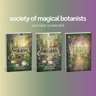 SET society of magical botanists series by heather schneider evergreen academy evergreen conservator