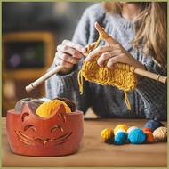 Crochet Yarn Bowl Cat Cute Yarn Bowl Knitting Bowl Crochet Yarn Holder Handmade Crocheting Accessories and yunksg yunksg