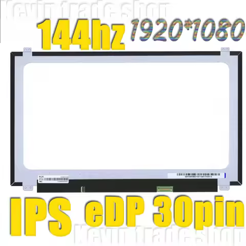 NV156FHM NY1 NY4 NV156FHM-N4B Matrix LCD Screen 15.6-inch FHD 1920X1080 IPS 144hz 72%Ntsc EDP 30Pins