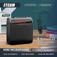 ETCAM lapel wireless microphone for Teaching vlogging original wireless Lapel mic for vlogging micro