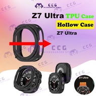 Z7 Ultra 47mm Hollow TPU Soft Case Smart Watch Z7 Watch Ultra Protector Casing Watch Bumper Cover Ca