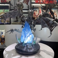 Paparan Patung Model Anime Warcraft Frost Dragon Bercahaya Edisi Terhad