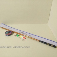 Shimano VIP Hand Fishing Rod 4m5 5H Wood Comes with 100m Rod and Accessories