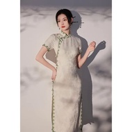Chinese Style Improved Cheongsam Young Cheongsam Tang Suit Evening Dress