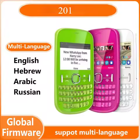 Unlocked 201/2010 2G Phone 2.4 inches QWERTY Keyboard mkulti-language multi language Unlocked Cellph