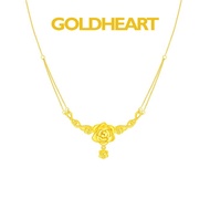 Goldheart 999 Gold Rose Necklace
