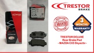 TRESTOR DELUXE Brake Pad - REAR - MAZDA CX5 Skyactiv -