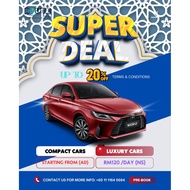 TIKET/BOOKING KERETA SEWA LANGKAWI CAR RENTAL VIOS G 2025/24