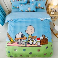 snoopy 床單套裝 被套 枕頭 床上用品 史路比 史努比 查理布朗 Charlie 公仔