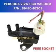 PERODUA VIVA FICD VACUUM VALVE FICD SOLENOID VACUUM SWITCH - ORIGINAL HALF CUT JAPAN DAIHATSU 89470-