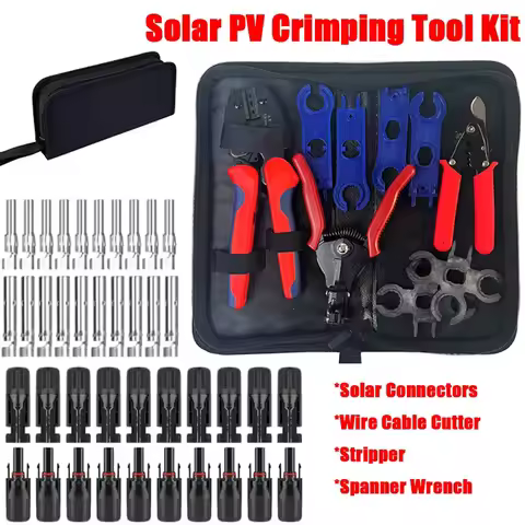 1/5 Sets Photovoltaic Solar PV Connector IP67 Y/T Type 30A 1000V 3-7 Way Branch Kit for PV/MC Cable 