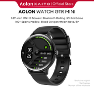 AITO × Aolon GTR Mini Original Smartwatch 24H Temperature Monitoring Sport Fitness Smart Watch Water