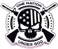 One Nation Under God 2nd Second Amendment Right to Keep and Bear Arms Gun Rifle US USA American Flag