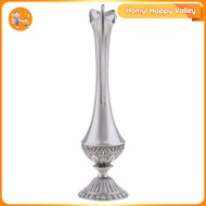 Homyl Vintage Shabby Vase Bottle Jug Pewter Plated Wedding Home