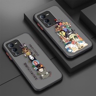 Matte Phone Case Skin Feeling Totoro Spirited Away Images For Vivo S1 S5 S6 S9 S9E T1 Z1 Z6 V11I V5 V23E V20SE X21UD X70 X60 PRO PLUS 5G Y91 Y93 Y91C IQOO5 IQOO7 IQOO NEO3  NEO5