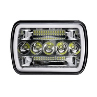 12V 24V 5x7 Inch Led Headlights 7x6 LED H4 Headlight Led Work Lamp DRL For Car Jeep Motorcycle Honda
