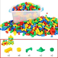 Đồ Chơi Khối Nhựa Nhỏ Cho Bé Trai Và Bé Gái Từ 1-2-3-7 Tuổi Đồ Chơi Giáo Dục Lắp Ráp Khối Xây Dựng C