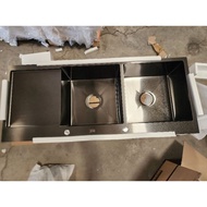 Premium Kitchen Sink 12050 / Bak Cuci Piring Mewah 120 x 50 wasbak bwashbak kualitas tinggi stainles