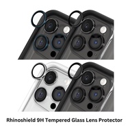 RhinoShield 9H Tempered Glass Lens Protector compatible for iPhone 15 Pro/15 Pro Max