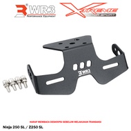 Motorcycle License Plate Holder Tail Tidy/ WR3 Ninja 250 RR Mono Ninja 250 SL Z250 SL Aluminum