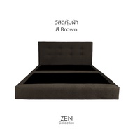 ZEN Collection เตียงนอน ฐานเตียง+หัวเตียง 6ฟุต 5ฟุต 3ฟุตครึ่ง (ไม่รวมที่นอน) JESSIE Bedding Frame รั