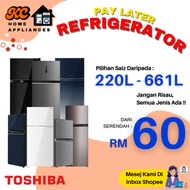 Toshiba Refrigerator | Options From 220L - 661L | Flexible Combo With Other Appliances | Chat Us Via