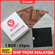 y4iR 25pcs/25sqft- 1.5mm Vinyl Flooring Square Tile 1kaki x 1kaki VALOOBUY vinyl floor vinyl sticker vinyl tile vinyl ti