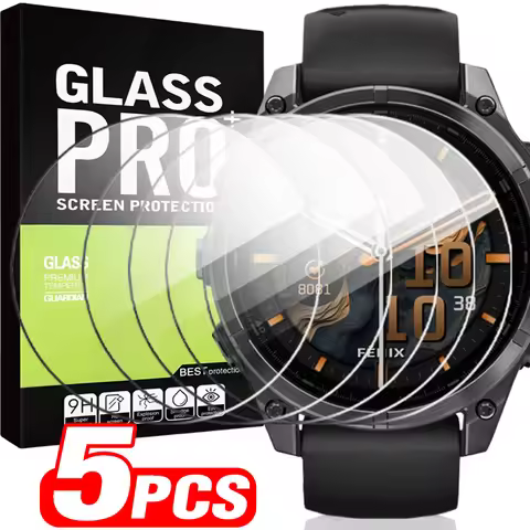 9H Tempered Glass for Garmin Fenix 8 7 7s 7x 8Pro 7Pro Screen Protector Films for Garmin Fenix 8Pro 